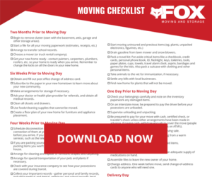 free moving checklist
